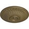 Ekena Millwork Modena Ceiling Medallion (Fits Canopies up to 5 1/4"), 23 1/2"OD x 3 1/2"P, Mississippi Mud CM23MOMMF - alternate 2